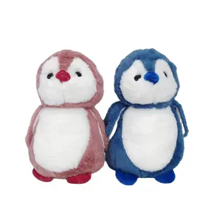 Custom Wholesale Plush Toy Stuffed Animal Toys 23cm Adorable Stupid Penguin