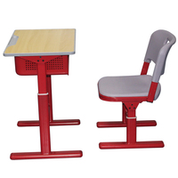 Bureau et chaise d'étudiant d'école primaire ensemble de table d'étudiant de haute qualité meubles d'étude d'enfants pour des enfants