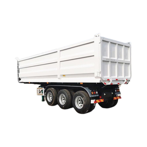 Semi-trailer Rear Tipper Trailers 3 Axle 45 Cbm Tipper Dump Trailer Truck for Coal Transport - Product Image 6