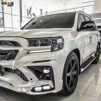 Kit carrosserie FRP pour Toyota Land Cruiser 200 LC200 2016-2021, ensemble de pare-chocs avant et arrière amélioré, style restylé, pièces de qualité supérieure