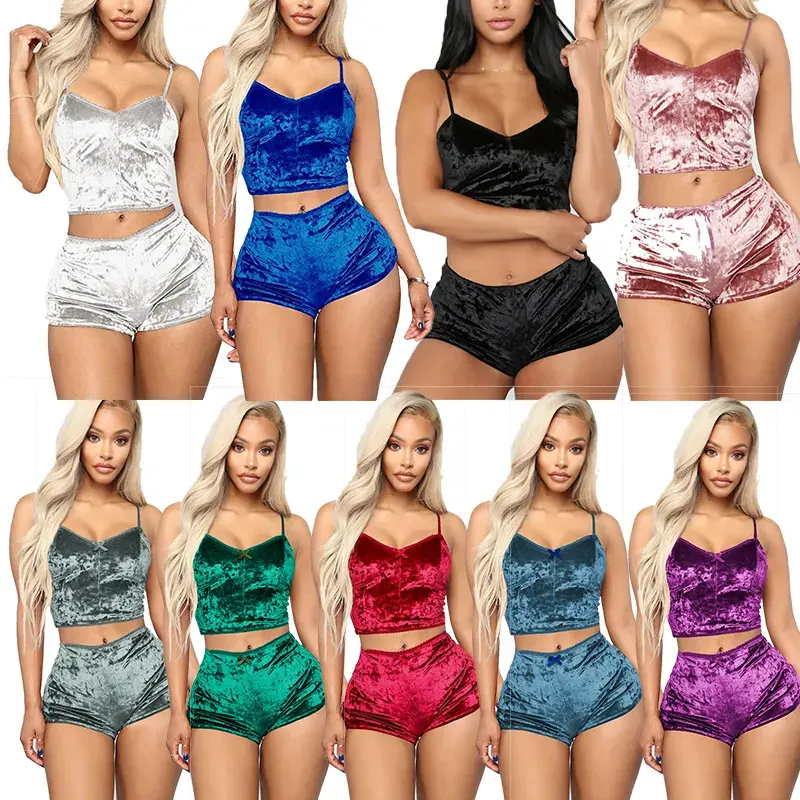 Mode Lingerie jubah De Nuit beludru penjualan laris pakaian tidur seksi pakaian tidur Lingerie seksi wanita pakaian tidur