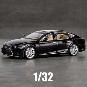 Modèle de voiture de berline en métal moulé sous pression 1:32 avec son et lumière, batterie au lithium 110V, jouet pour enfant, cadeau - Product Image 3