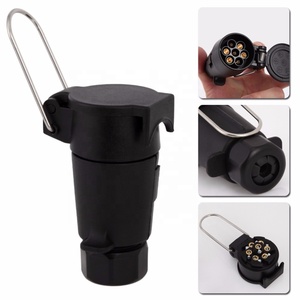 Adaptador de enchufes de cableado de remolque de 7 pines, Conector de remolque de 7 pines - Product Image 2