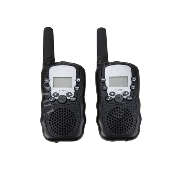rechargeable handheld mini radio 0.5W Portable T-388 walkie talkie for kids