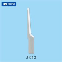 JWEI Serie Wolframkarbid Oszillierende Klinge Hochverschleißfeste Vibrationsmesser für Leder-, Schaum- und Kartonschneiden, J343