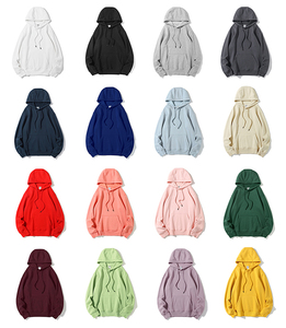 Sudaderas con Capucha Lisas de Doble Capa, 350gsm, Compra al por Mayor, Unisex, de Algodón, Gruesas, Cómodas, Elegantes, de Alta Calidad - Product Image 3