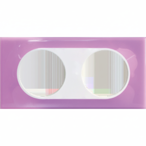 Interrupteurs muraux à plaque COMETE Julia à 2 positions - Product Image 1