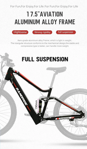 จักรยานไฟฟ้า Randride YS90B ขนาด 27.5 นิ้ว 1000 วัตต์ ไม่มีแบตเตอรี่ จักรยานเสือภูเขาไฟฟ้า 27 สปีด - Product Image 2