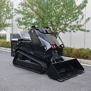 Mini-chargeuse télescopique sur chenilles compacte de 350 kg la <span class=keywords><strong>moins</strong></span> chère de l'usine avec accessoires de déneigement et de broyage de souches - Product Image 3
