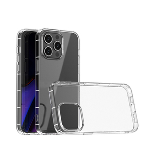 Fábrica al por mayor Clear Bumper Phone <span class=keywords><strong>case</strong></span> 1,2mm espesor <span class=keywords><strong>Transparente</strong></span> TPU Handyhulle schutzhulle para <span class=keywords><strong>iPhone</strong></span> 15 <span class=keywords><strong>pro</strong></span> <span class=keywords><strong>Max</strong></span> - Product Image 2