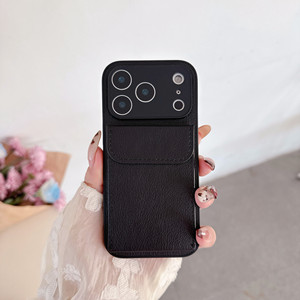 Nuovo Arrivo: <span class=keywords><strong>Cover</strong></span> Protettiva Anti-Caduta in Pelle PU <span class=keywords><strong>Arancione</strong></span> con Porta Carte e Portafoglio, Accessorio per <span class=keywords><strong>iPhone</strong></span> 17 - Vendita all'Ingrosso - Product Image 1