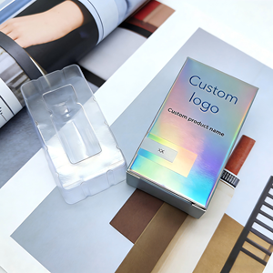 Impression de logo personnalisé, <span class=keywords><strong>emballage</strong></span> de flacons de peptides en blister de 1 ml, 3 ml, 10 ml, boîtes en carton pour flacons individuels, emballages et étiquettes holographiques - Product Image 5