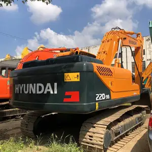 Hyundai 220LC-9S used exciter imported from South Korea is sold at a low hour price hyundai used excavator