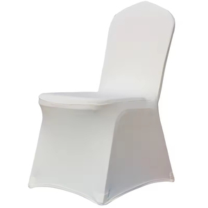 Nouvelles Housses de Chaise Extensibles de Luxe Fantaisie Or <span class=keywords><strong>Noir</strong></span> Multicolores pour Décoration de Banquet et Mariage en Spandex - Product Image 2