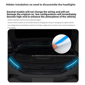 Đèn chạy ban ngày, đèn pha ô tô chống nước linh hoạt, đèn xi nhan và đèn phanh bắt đầu quét - Product Image 5