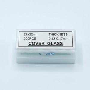 医療用22X22Mm正方形ガラス実験室用スライドカバーグラウンドエッジ顕微鏡ラボウェアOEMカスタマイズサポートYaohua - Product Image 5