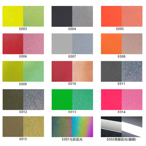 Hongcai 20inX3ft PES Rainbow Sliver HTV vinilo adhesivo holográfico camaleón película para alta compatibilidad para Cricut silueta camafeo - Product Image 4