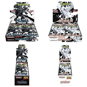 Deux boîtes de cartes Pokémon originales, Black White Dragon Box PTCG, pack de cartes Sv11w Sv11b, cartes de jeu TCG, cadeaux <span class=keywords><strong>rouge</strong></span> <span class=keywords><strong>et</strong></span> violet - Product Image 3