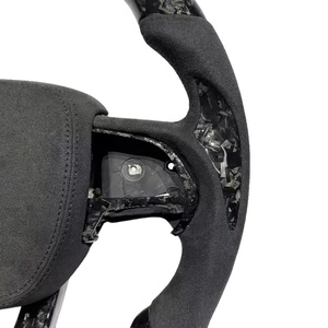 <span class=keywords><strong>Volant</strong></span> en fibre de carbone pour Dodge Challenger Charger <span class=keywords><strong>Volant</strong></span> de course en cuir avec accessoire de voiture universel en fibre de carbone - Product Image 3