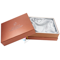 Boîte cadeau de demoiselle d'honneur de style coréen avec gaufrage et laminage mat, emballage en carton rigide personnalisé pour cadeau de mariage