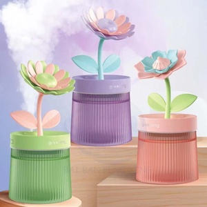 เครื่องเพิ่มความชื้นบอนไซขนาดเล็กสำหรับบ้านและห้องนอนใช้ในเวลากลางคืนไฟตั้งโต๊ะ USB เครื่องพ่นสีรถยนต์ขนาดเล็ก - Product Image 2