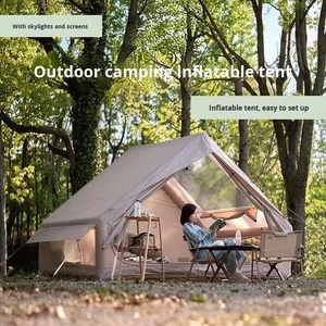 <span class=keywords><strong>Tente</strong></span> de camping gonflable imperméable sans installation, 6,3 mètres carrés, pliable, portable, trois saisons, tissu Oxford pour le camping en plein air - Product Image 3
