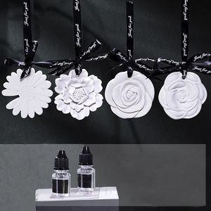 Tablettes de parfum en plâtre d'aromathérapie YOGO, surface en verre 2400 mesh, design moderne, pour <span class=keywords><strong>la</strong></span> <span class=keywords><strong>maison</strong></span> et <span class=keywords><strong>la</strong></span> voiture, sans bulles, modèles en plâtre DIY - Product Image 2