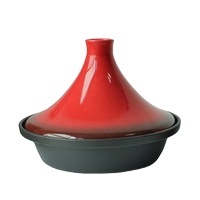 <span class=keywords><strong>Tajine</strong></span> marocaine de 3.65 pintes avec Base en fonte émaillée et couvercle en forme de cône en céramique - Product Image 2