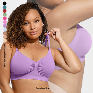 Женский бесшовный бюстгальтер с регулируемыми лямками - Product Image 1