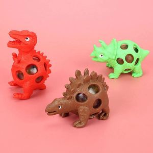 Dinosaur-shaped Plastic Soft Stress <b>Ball</b> <b>Squeeze</b> Toy-Fun Novelty Gift for Kids & Adults! - Product Image 4