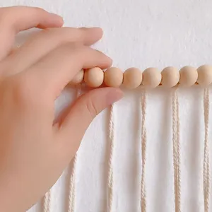 Moroccan Bohemian Wall Decor Tapestry <strong>Curtai</strong> n Homestay Woven Macrame Sofa Tapestry Livingroom Wall Boho Decoration Home Decor - Product Image 6