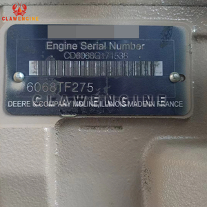 ชุดประกอบเครื่องยนต์ Clawengine F102000 แบบ Long Block พร้อมเทอร์โบชาร์จเจอร์และระบบคอมมอนเรล สำหรับรถขุดตักดิน จัดส่งฮ่องกง - Product Image 3