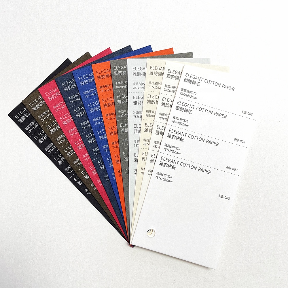 Designer Colour Handmade Cotton Fiber Pulp Linen Paper Sheet for Envelope Name Card Jewelry Gift Box Packaging