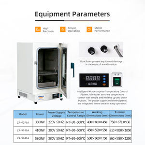 Forno di Essiccazione ad Aria Forzata a Temperatura Costante ZENROTEST RT+30-500C per Alte Temperature - Product Image 4