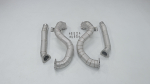 Tuyau d'échappement turbo en acier inoxydable SS304 pour Aston Martin <span class=keywords><strong>Vantage</strong></span> 4.0T <span class=keywords><strong>V8</strong></span> <span class=keywords><strong>2020</strong></span>+ Performance Exhaust Pipe - Product Image 3