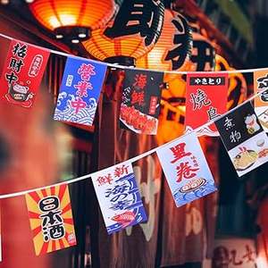 Drapeaux de fanions de style japonais pour la décoration de fêtes en extérieur et en intérieur, imperméables, pour festivals et défilés, fournis directement par l'usine - Product Image 5