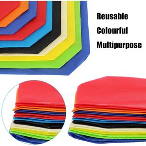 Bolsas de compras reutilizables de 14 x 10 x 4 pulgadas, bolsa de tela no tejida para compras, multicolor - Product Image 5