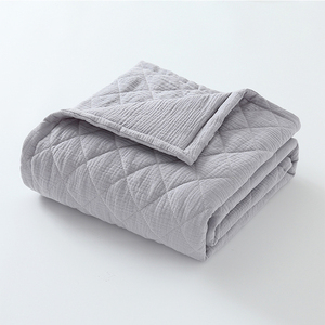 Couverture Matelassée en Mousseline pour Bébé Douce Confortable Épaisse Chaude et Légère Couette pour <span class=keywords><strong>Poussette</strong></span> Berceau Couette en Mousseline Literie pour Tout-Petit - Product Image 3