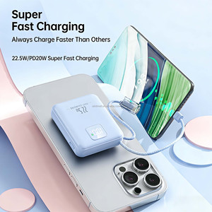 พาวเวอร์<span class=keywords><strong>แบ</strong></span>งค์แบบพกพา รุ่นใหม่ บางเฉียบ <span class=keywords><strong>ชาร์จ</strong></span>เร็ว ความจุ 10000mAh <span class=keywords><strong>แบ</strong></span><span class=keywords><strong>ต</strong></span>เตอรี่สำรองสำหรับโทรศัพท์มือถือ - Product Image 5