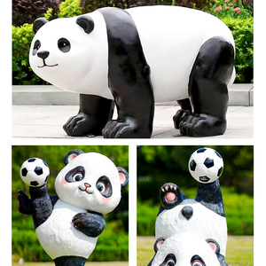 Escultura <span class=keywords><strong>de</strong></span> <span class=keywords><strong>Panda</strong></span> <span class=keywords><strong>de</strong></span> Fibra <span class=keywords><strong>de</strong></span> Vidrio Personalizada, Diseño IP, Tamaño Real para Parque Temático, Oso <span class=keywords><strong>de</strong></span> Fibra <span class=keywords><strong>de</strong></span> Vidrio - Product Image 4