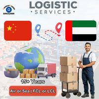 Transitaire maritime et aérien Chine-Émirats arabes unis, agent de transport DDP, livraison porte-à-porte de fret logistique vers Dubaï, Sharjah, Abu Dhabi