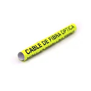 High quality ADSS Cable plastic Fiber Optic cable marker with orange color