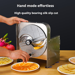 Gewerblicher und Haushalts bananen frucht-und Gemüses ch neider Manueller Kartoffel zwiebel schneider und Schneide maschine - Product Image 6