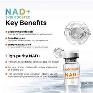 Sérum NAD Peptide Anti-Âge Hydratant Éclaircissant Réparateur Élasticité Raffermissant Soin Traitant - Product Image 6