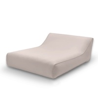 Chaise longue gonflable moderne en PVC pour l'extérieur, matelas pneumatique de camping, canapé pour la plage
