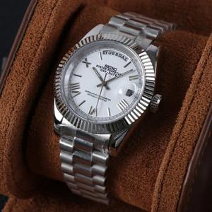 Nuevo Reloj Mecánico de Lujo de 36/39 mm con Movimiento 8285, Resistente al Agua, Correa de Acero Inoxidable, Reloj Casual de Negocios - Product Image 3
