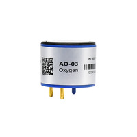 Module de capteur d'oxygène Asair Aosong Ao-03, sonde de concentration d'oxygène 4Oxv, sortie analogique 0.10.03mA, précision 5V -20~+70