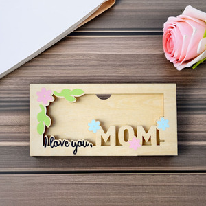 Muestra gratis Celebración de graduación Titular de regalo <span class=keywords><strong>en</strong></span> efectivo Sobre de <span class=keywords><strong>dinero</strong></span> de cumpleaños Día DE LA MADRE Sobre de regalo de madera - Product Image 6