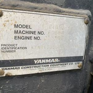 Yanmar 55 מחיר זול יפן יפן זחלן הידראולי 5ton yanmar 55 בשימוש מחפר - Product Image 6