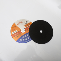 Disque de coupe professionnel haute vitesse T41 9" 230x1.9x22.23 pour métal 80m/s, fabriqué en Chine, deux recharges de fil, deux recharges de papier